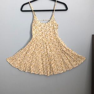 H&M Yellow flower sundress